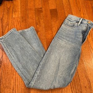 Revtown high rise straight denim